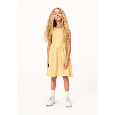 Imagem de Vestido Infantil Fio Tinto Evasê Hering-Feminino