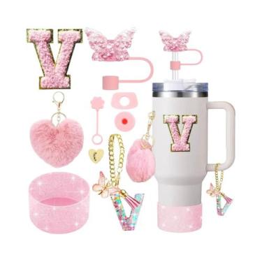 Imagem de Conjunto De Acessórios Para Copo Stanley 30oz 40oz 9 Peças: Tampa De S