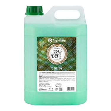 Imagem de Sabonete líquido Para Mãos, Rosto e Corpo 5 litro Erva Doce - Premisse