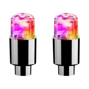 Imagem de Luzes LED Neon Para Raios De Bicicleta, Lâmpada Piscante Para Roda, Pa