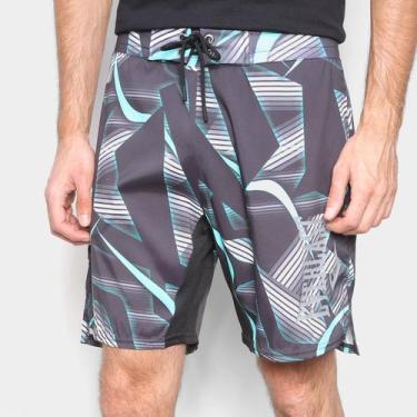 Imagem de Bermuda Everlast Cema37 Masculina, Azul, Preto, EP