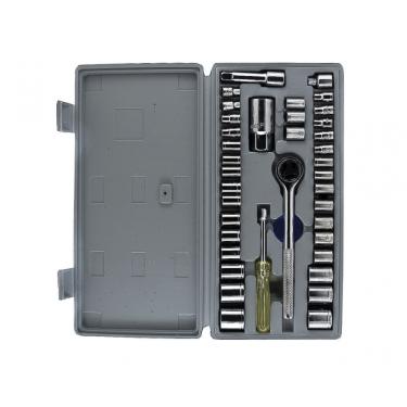 Imagem de Soquete Jogo 40Pcs Encaixe 1/4-3/8 Importado