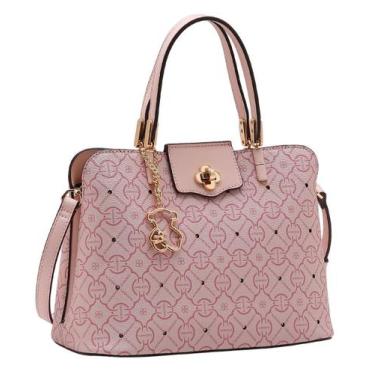 Imagem de Bolsa Feminina Chenson CG85358 Classic Cristal Estruturada Casual Cor: