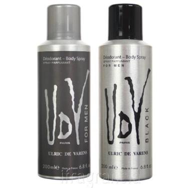 Imagem de Kit Desodorantes UDV For Men + UDV Black 200ml - Ulric de Varens