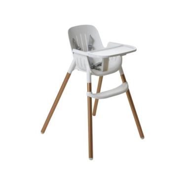 Imagem de Cadeira de Alimentação infantil Burigotto Poke Branco Polar, Gelo