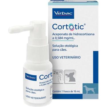 Imagem de Solução Otológica Virbac Cortotic para Cães 16ml