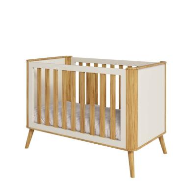 Imagem de  Berço Americano Evolutivo Théo 4 em 1 Moveis Peroba MDF 