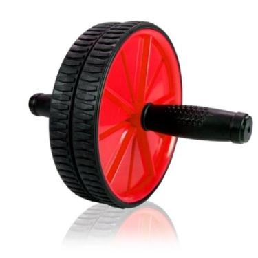 Imagem de Rolo roda Rodinha Para Exercícios Abdominal Lombar Academia Funcional 