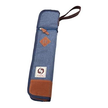 Imagem de Baqueta de Algodão Acolchoada - Bolsa de Transporte para Malhos com Baquetas, Azul