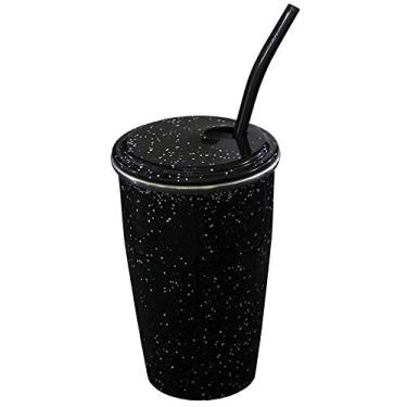 Imagem de Kit Copo Terere Termico LISO Color e Bomba Color: Preto Pig.