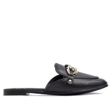 Imagem de Mule Feminino Moleca Corrente Preto - 35