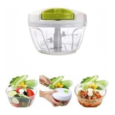 Imagem de Mini Processador Alimentos Manual 3 Lâminas - 123útil