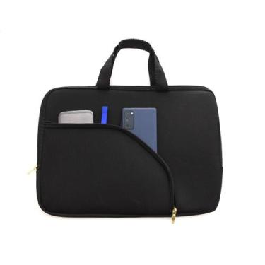 Imagem de Capa Case Para Notebook Com Bolso Alça Reforçada Neoprene - A L COMERC