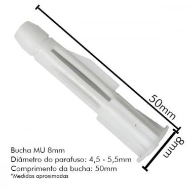 Imagem de Bucha Fix.Sfor Mu 08 C/500 P/Tijolo Fur