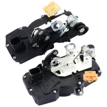 Imagem de Dasbecan 1 par de atuadores de trava de porta traseira compatíveis com GMC Yukon Chevy Tahoe Cadillac Escalade 2007 2008 2009, 931-108 931-109 Kit de trava de porta