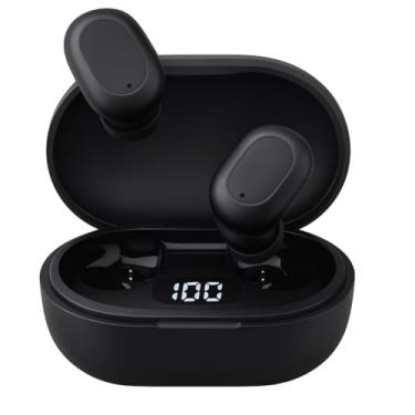 Imagem de Mini Fone Sem Fio Bluetooth 5.3, Design Moderno, Estojo com LED, Controle Touch, KD-7101