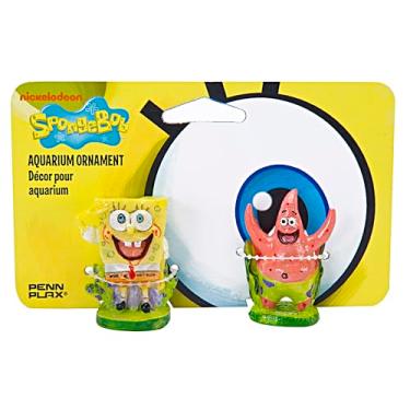 Imagem de Penn-Plax Acessório de filtro Bob Esponja & Patrick-SBCP1, 2,5 cm, multicolorido