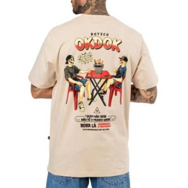 Imagem de Camiseta Masculina Okdok Oversized Boteco-Masculino