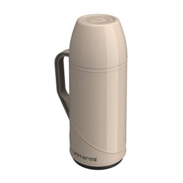 Imagem de Garrafa Térmica 500ml Roma Unitermi Chimarrão Tereré Café -, Bege