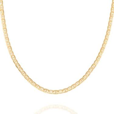 Imagem de Cordão Banhado A Ouro 18K Rommanel Tamanho 60 Elegante Casual - Farinn