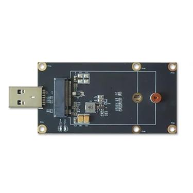 Imagem de EXVIST Adaptador USB M.2 (NGFF) 5G LTE para Dongle USB 3.0 com slot para cartão SIM – Compatível com módulos LTE 5G como Quectel RM500 e RM520N Series