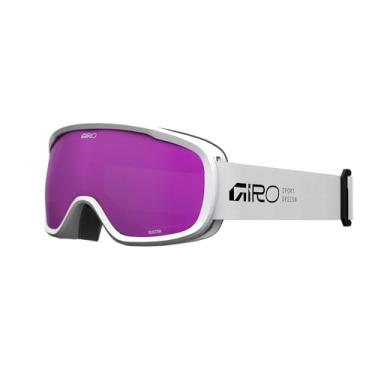 Imagem de Giro Óculos de esqui Buster Kids - Óculos de snowboard para jovens, meninos, meninas - busto branco - rosa âmbar