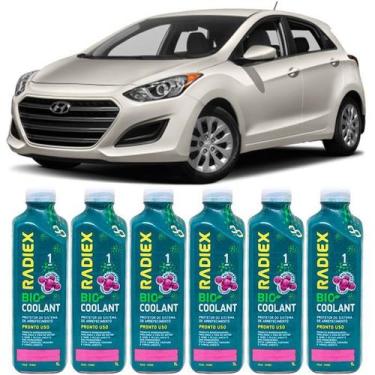 Imagem de Kit aditivo radiador bio coolant pronto para uso rosa - hyundai elantr