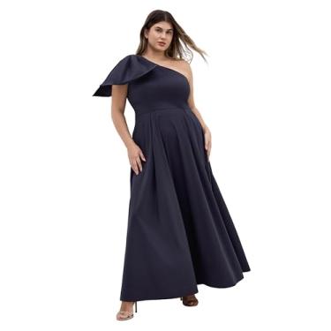 Imagem de City Chic Vestido feminino plus size - Ctivate Maxi, Azul marino, 25 Plus Size
