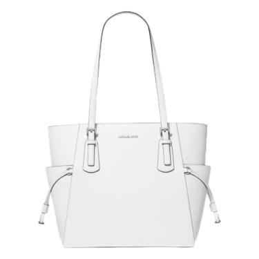 Imagem de Bolsa grande de couro Saffiano por Michael Kors