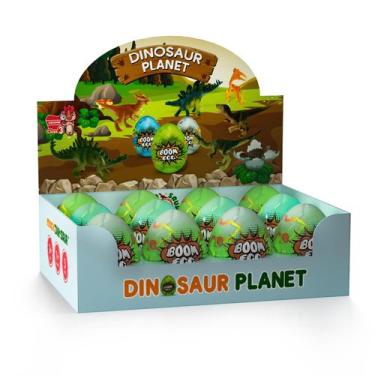 Imagem de Pacote de 12 ovos de dinossauro de Páscoa de brinquedo TEMI para crian