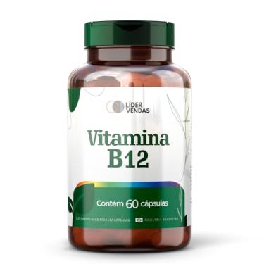 Imagem de Vitamina B12-500mg com 60 cápulas - 1 pote