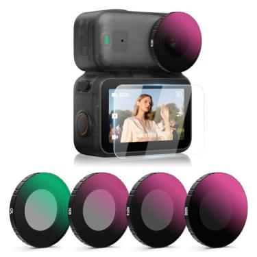 Imagem de MINGVEN Conjunto de filtros Osmo Nano ND com protetor de tela, filtros CPL + ND para DJI Osmo Nano Standard Combo acessórios, pacote com 4 (CPL, ND8, ND16, ND32)