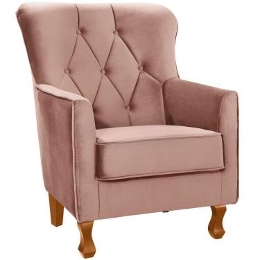 Imagem de Poltrona Decorativa Carrara c/ Capitonê