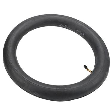 Imagem de Aoresac Tubo Interno de Borracha Butílica 16x3,0, Válvula de ângulo Dobrado, Tubo Espesso para Tubos Internos Bicicleta Elétrica, Absorve Vibrações para Garantir Uma Condução Segura