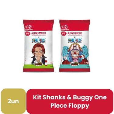 Imagem de Kit AJI-NO-MOTO Shanks & Buggy One Piece Floppy - 2 unidades - AJINOMO
