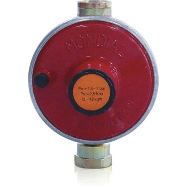 Imagem de Regulador De Gás Baixa Pressão De 12Kgs De Vazão