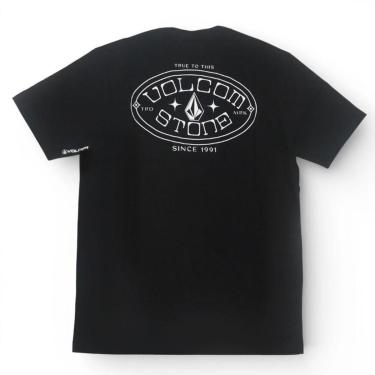 Imagem de Camiseta Volcom Duster - Preto-Masculino
