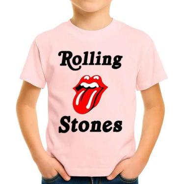 Imagem de Camiseta Camisa Infantil Juvenil Banda de Rock The Rolling Stoness Md2