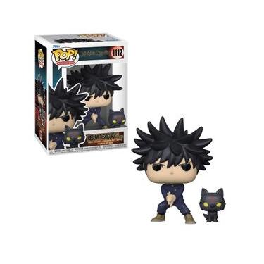 Imagem de Boneco Funko POP! Jujutsu Kaisen - Megumi Fushiguro com Cão Divino
