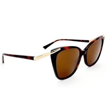 Imagem de Óculos Solar Ana Hickmann Ah90017 G21  Brilho Demi Lente-Feminino