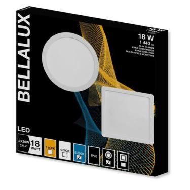 Imagem de Luminaria Led Bellalux Slm Plafon 18W 6500K Red. Sob, Bivolt