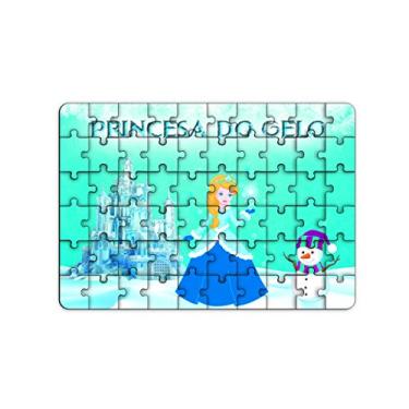 Imagem de Bang Toys Quebra Cabeça Princesa do Gelo, Azul