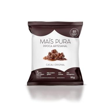 Imagem de Mais Pura Pipoca Artesanal Maïs Pura Sabor Cacau Original 50G