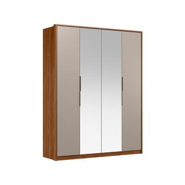 Imagem de Guarda-Roupas Casal com Espelhos 4 Portas Multimóveis CR35233
