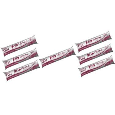 Imagem de Divina Dama Hene Em Gel 07x180gr Preto Medio Bisnaga Queratina Incolor