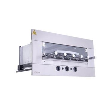 Imagem de Churrasqueira a Gás de Embutir 6 Espetos Titan GN 220V - Titan Churras