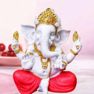 Imagem de Estátua - Escultura Ganesha - O Deus Da Prosperidade - Althea Arte Dec