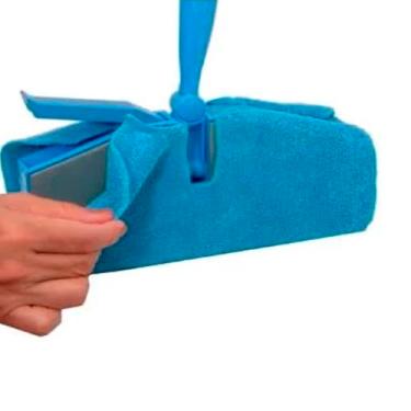 Imagem de Kit Com 6 Panos Refil Para Vassoura Rodo Mop Wave Em Microfibra