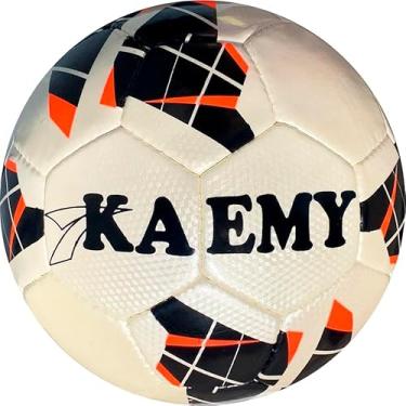 Imagem de Bola de Futebol de Campo Micro Fibra (Laranja/Preto)