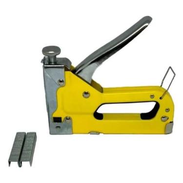 Imagem de Grampeador Profissional Alta Pressão para Madeira 4 - 14 mm. Golfield